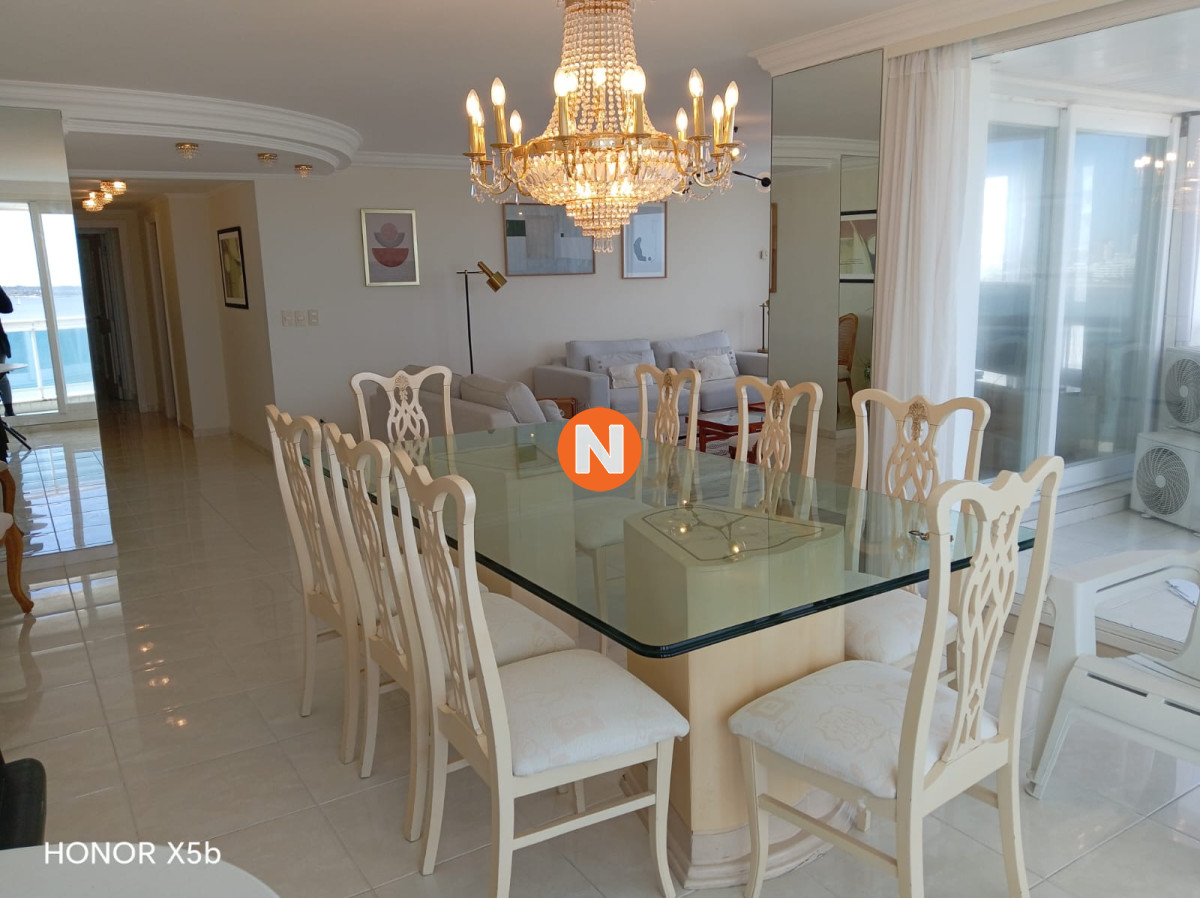 Apartamento Ref.6525 - Apartamento en venta y Alquiler, Mansa, Punta del Este, 3 Dormitorios.