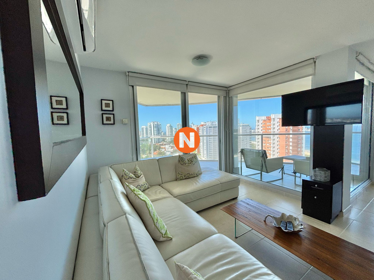 Apartamento Ref.5408 - Apartamento en Alquiler, Mansa, Punta del Este, 3 Dormitorios.