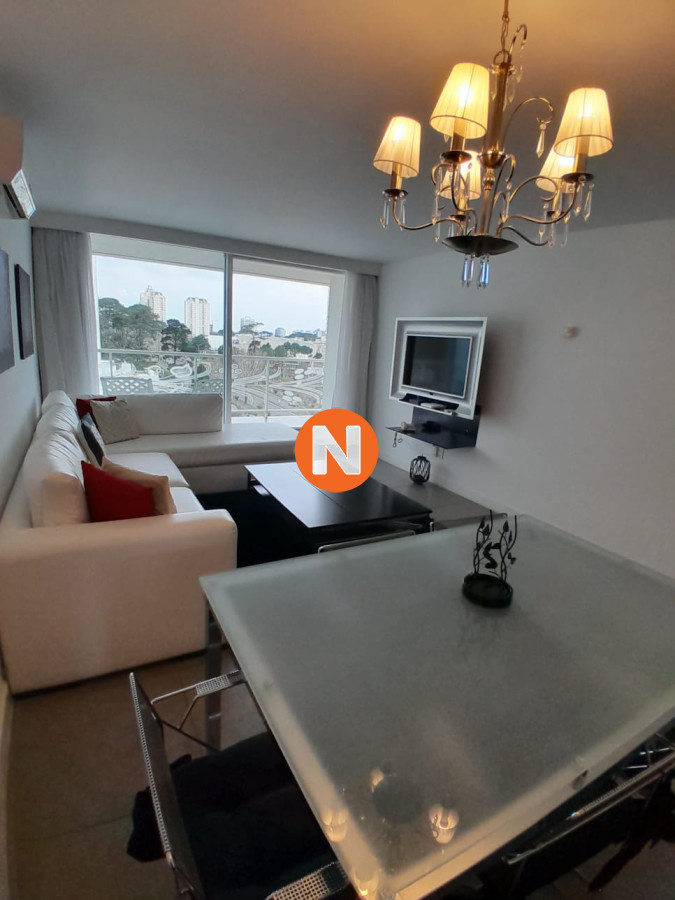 Apartamento Ref.9608 - Apartamento en Alquiler, Roosevelt, Punta del Este, 1 y medio Dormitorio