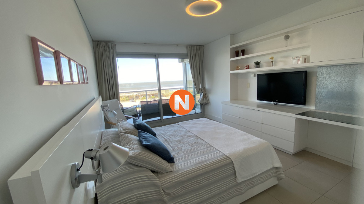 Apartamento Ref.218862 - Exclusivo Apartamento de 2 dormitorios frente a Playa Brava Punta del Este
