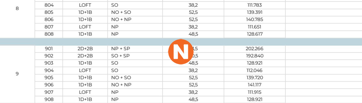 Apartamento Ref.224229 - R16 Proyecto en pozo