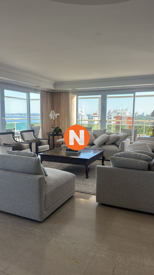Apartamento Ref.323 - Apartamento en Venta y Alquiler, Mansa, Punta del Este, 3 Dormitorios.