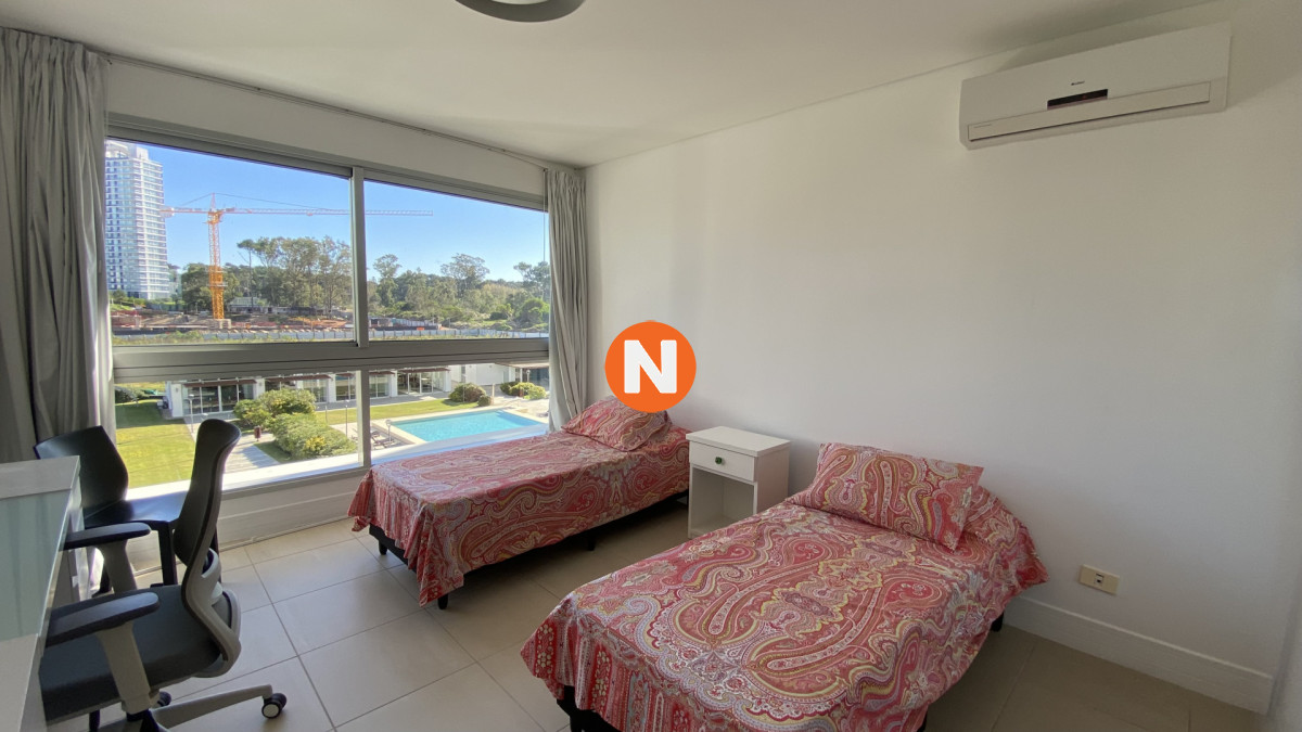Apartamento Ref.218862 - Exclusivo Apartamento de 2 dormitorios frente a Playa Brava Punta del Este