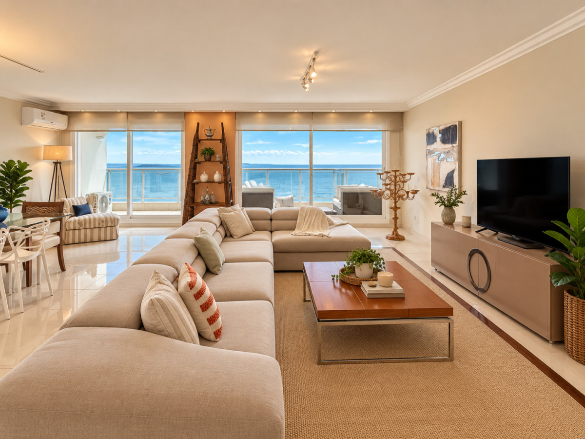 Apartamento en Venta, Mansa, Punta del Este, 4 Dormitorios.