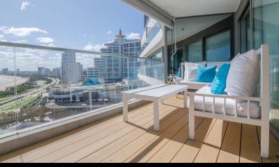 Apartamento en Venta y Alquiler, Mansa, Punta del Este, 3 Dormitorios.