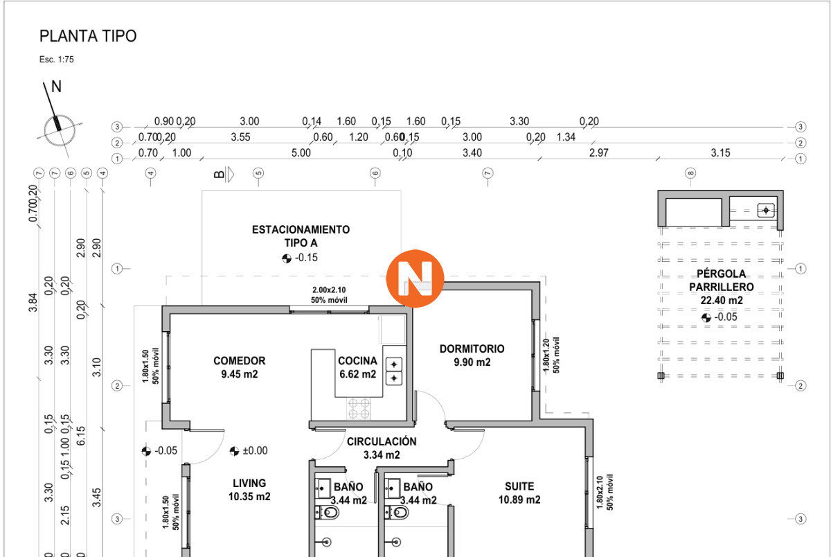 Casa Ref.223682 - Casa en Venta, 2 dormitorios, Pinares