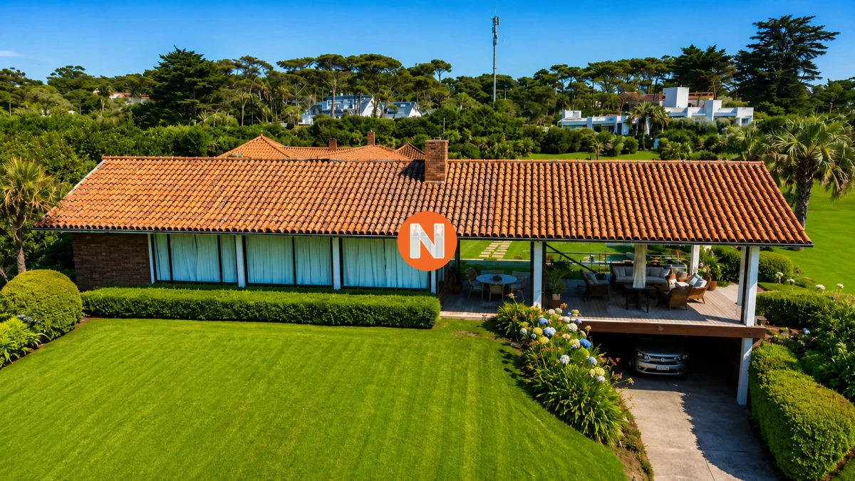 Casa Ref.205811 - La Santigueña – Exclusiva Casa en Primera Línea al Mar, Playa Brava, Punta del Este