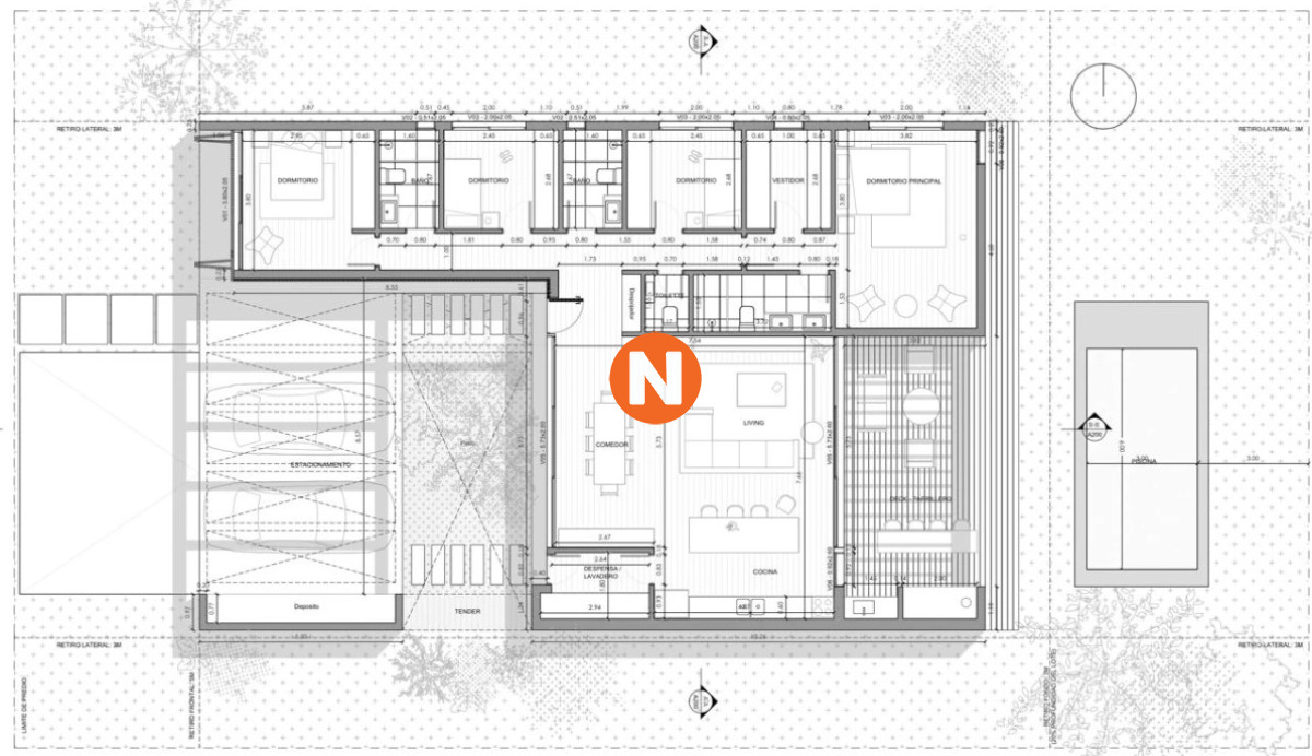 Casa Ref.225046 - Casa a estrenar de 4 dormitorios en Distrito 52