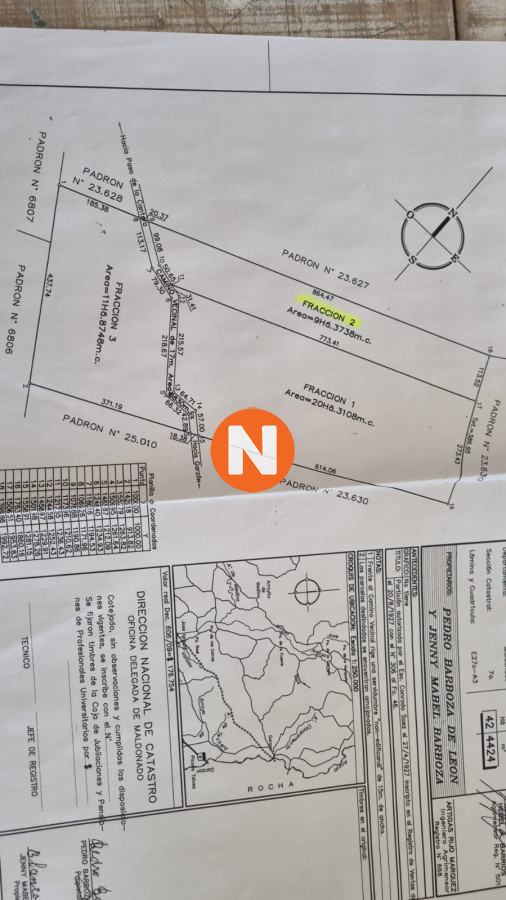 Chacra Ref.220227 - Chacra de 9 Hectareas y media en garzon 