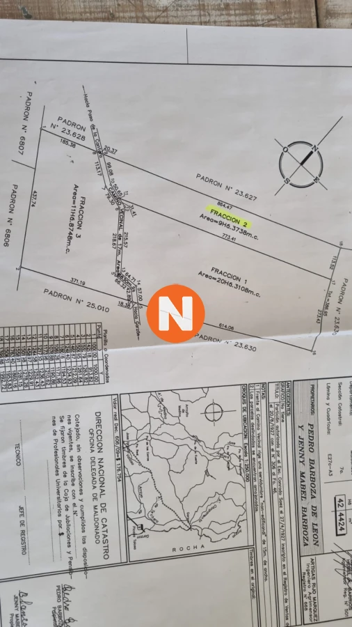 Chacra Ref.220227 - Chacra de 9 Hectareas y media en garzon 