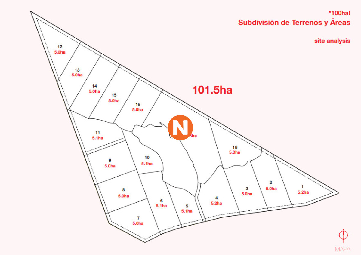 Chacra Ref.225123 - Opurtnidad única - Fraccionamiento ideal en Garzón