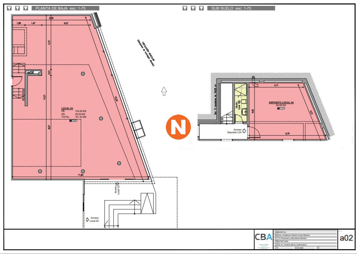 Chacra Ref.225041 - Local comercial en alquiler por Roosevelt