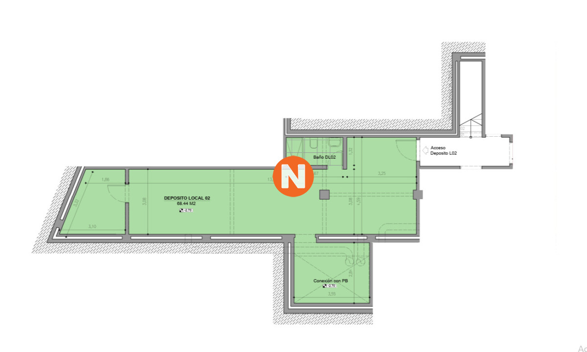 Chacra Ref.225040 - Local en alquiler por Roosevelt
