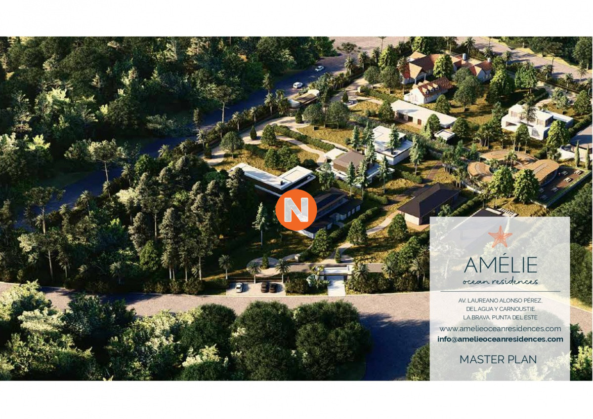 VENTA DE LOTE EN BARRIO PRIVADO AMELIE RESIDENCES EN EL GOLF PUNTA DEL ESTE - NLV220098T