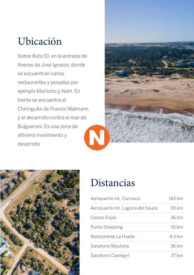 Terreno Ref.223673 - Terreno en Venta en Arenas De Jose Ignacio