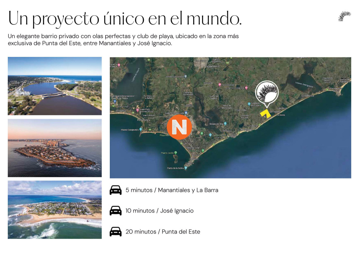 Terreno Ref.225439 - Terreno de 1.000 m² en El Nido - Un nuevo concepto de vida entre Punta del Este y José Ignacio