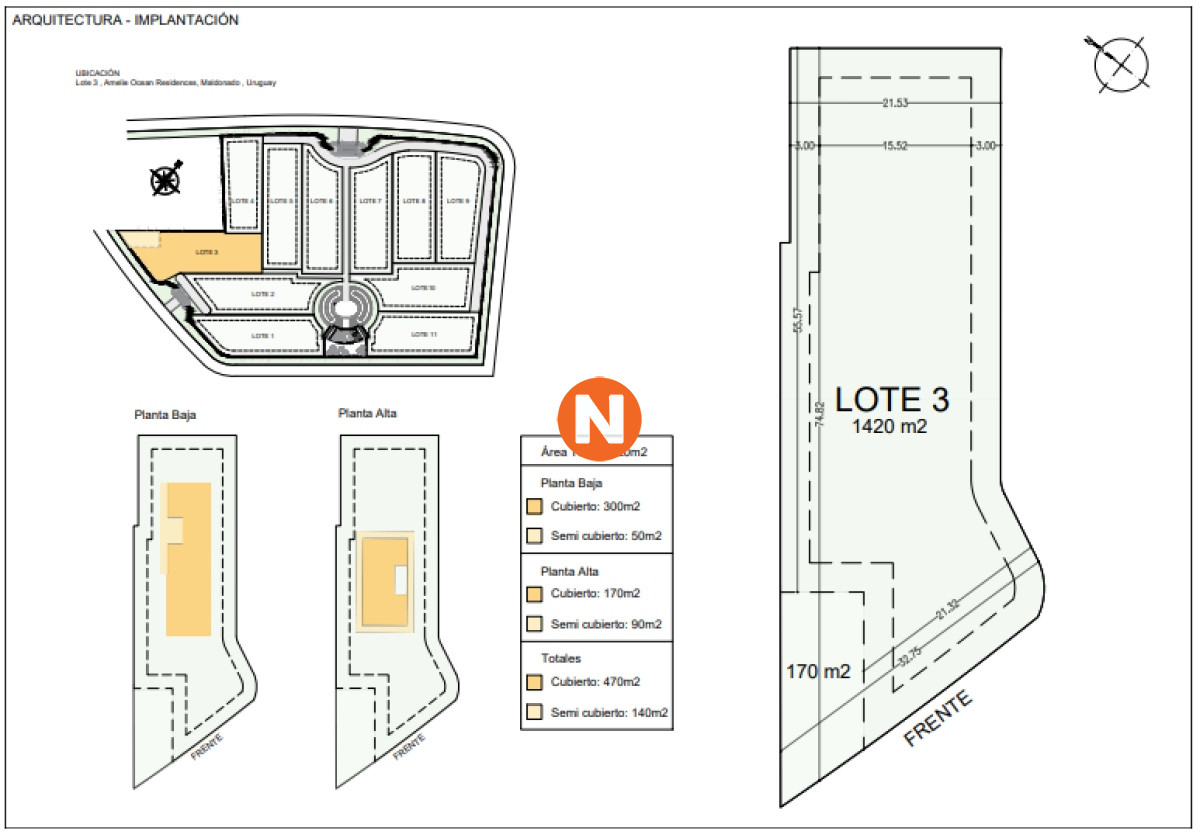 Terreno Ref.221971 - Venta lote Punta del Este