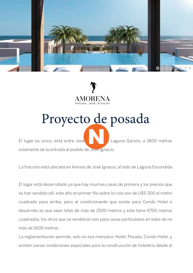 Terreno Ref.223673 - Terreno en Venta en Arenas De Jose Ignacio