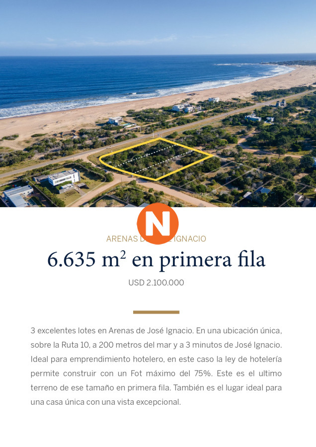 Terreno Ref.223673 - Terreno en Venta en Arenas De Jose Ignacio