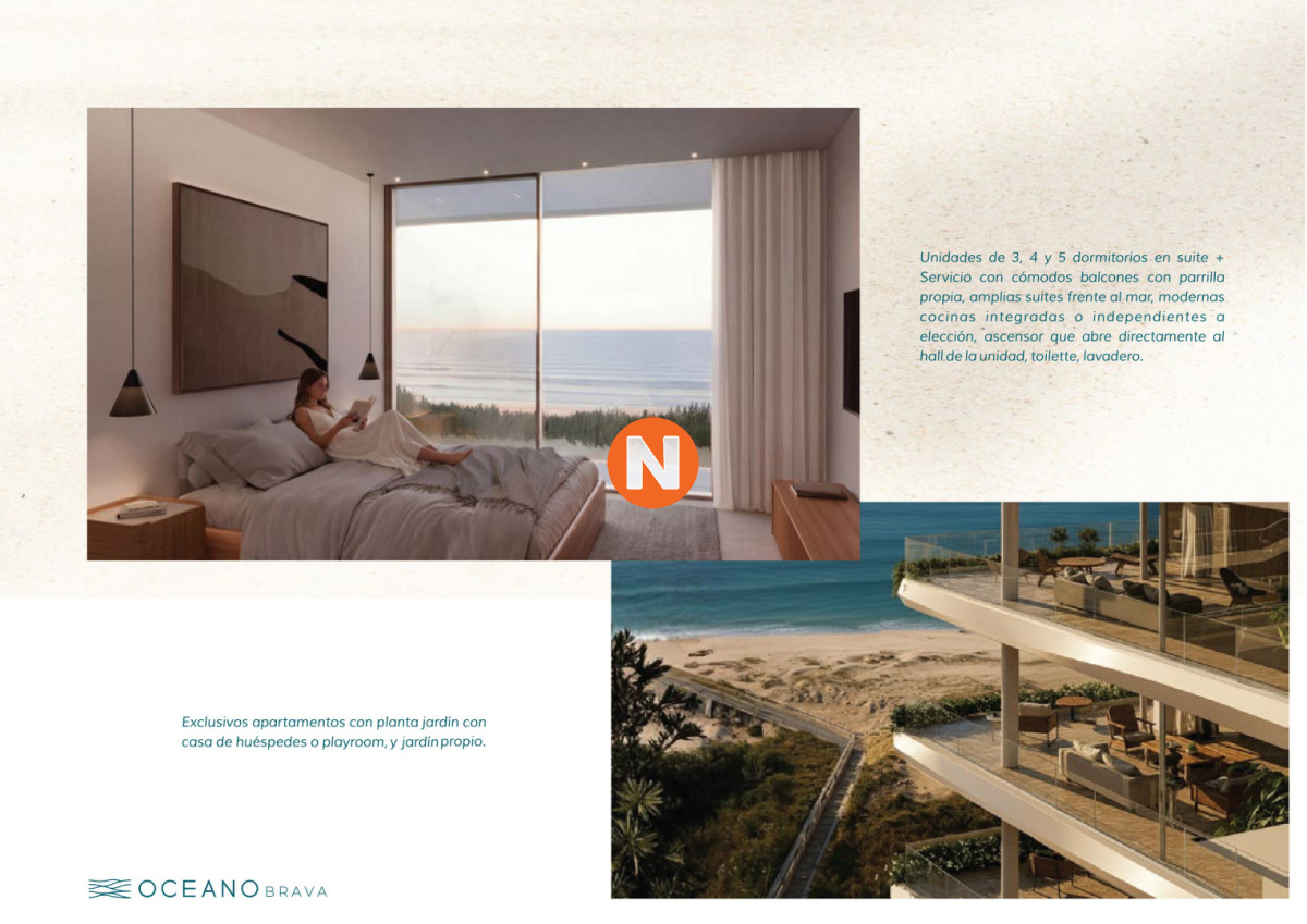 Apartamento Ref.224758 - Apartamento en Pozo, 3 dormitorios, Océano Brava 