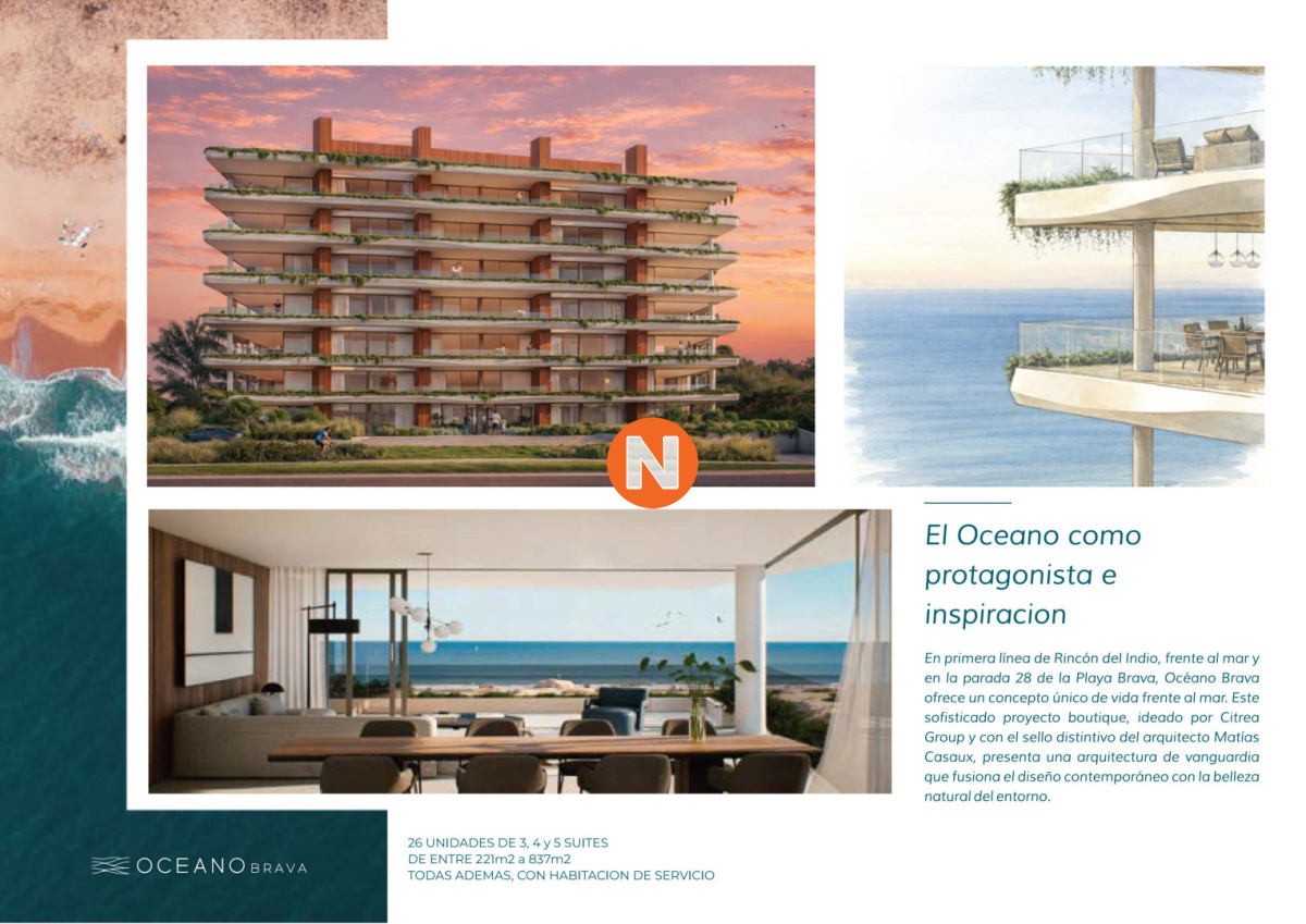 Apartamento Ref.224758 - Apartamento en Pozo, 3 dormitorios, Océano Brava 