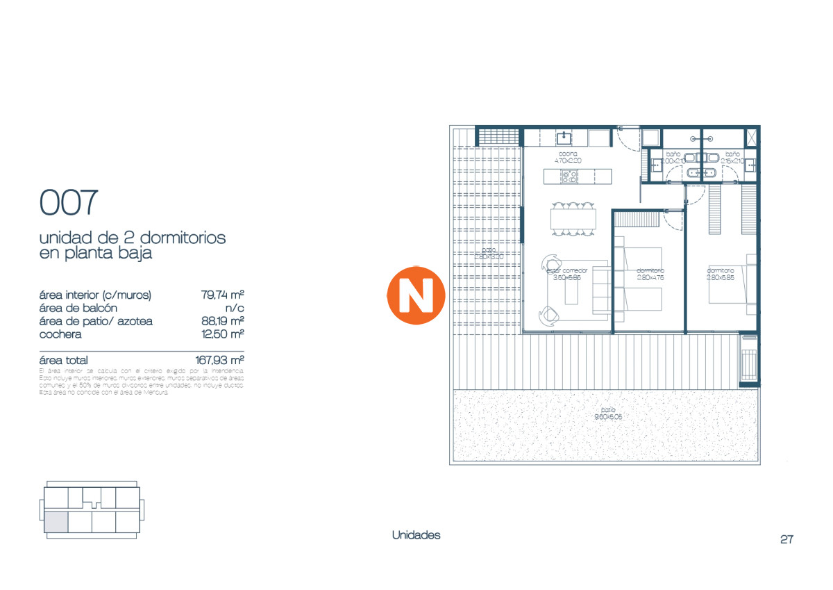 Apartamento Ref.223650 - Apartamentos en Pozo en Venta - Punta Ballena