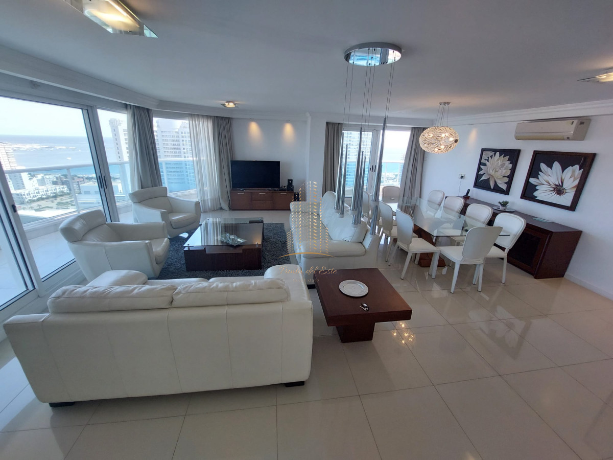 Apartamento ID.395 - Venta apartamento Premium 3 dormitorios en suite en Playa Mansa, Punta del Este