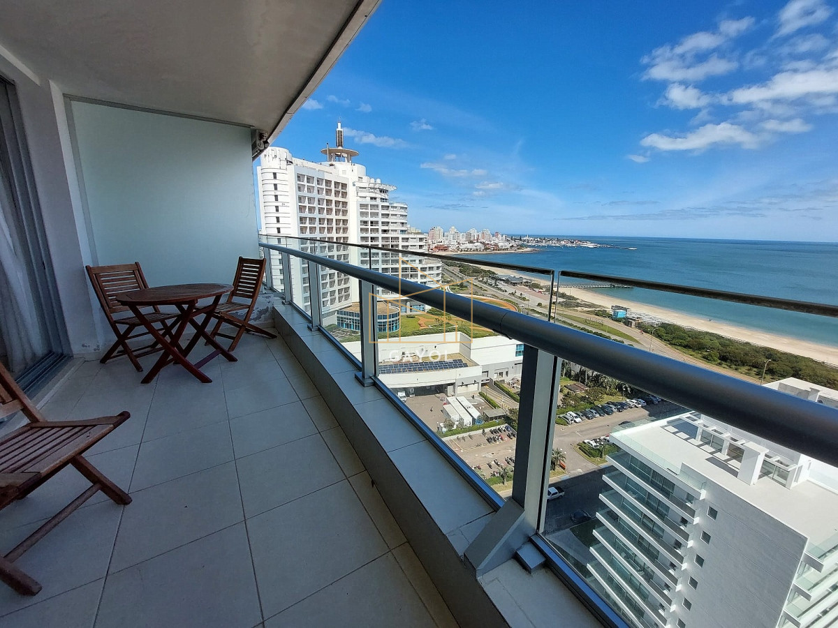 Apartamento ID.412 - Allquiler de Temporada 2 suite en Playa Mansa con todos los servicios