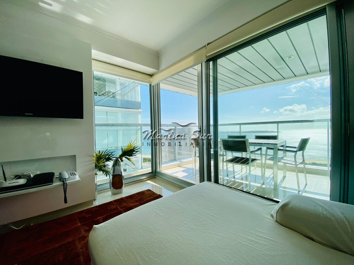 Apartamento ID.3 - Apartamento con una vista increíble vista, dos dormitorios, living comedor , dos baños, parrillero en terraza