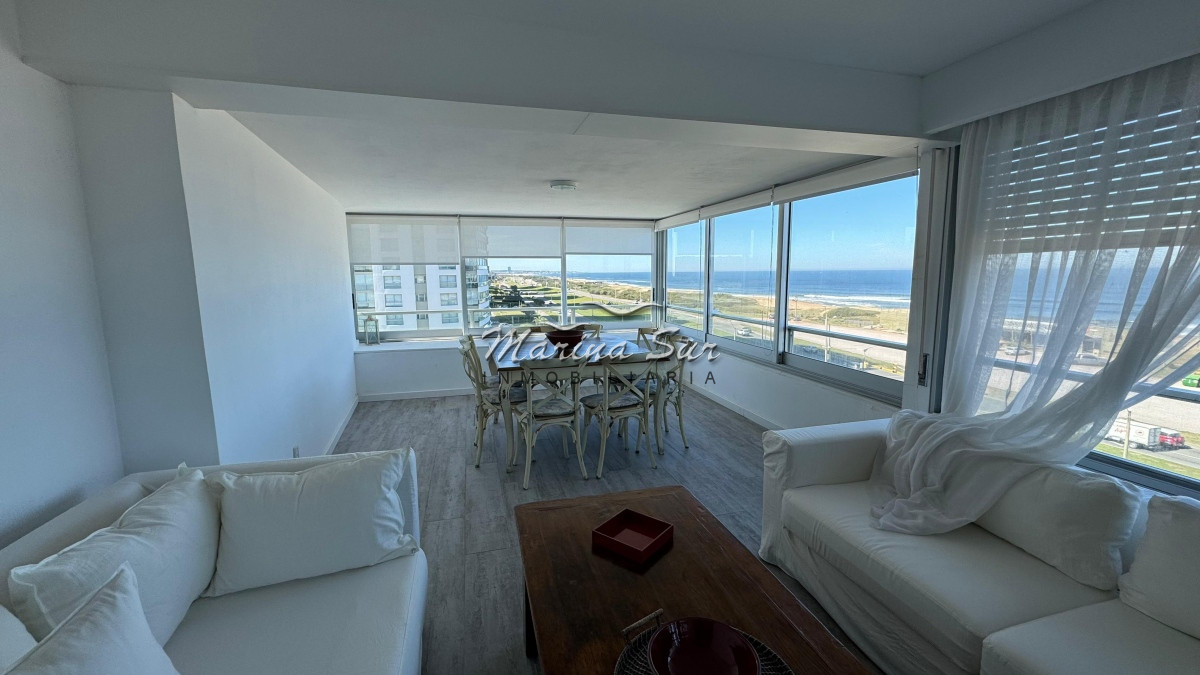 Apartamento ID.121 - Imperdible Primera Fila 3 dormitorios más servicio Alquiler de Verano