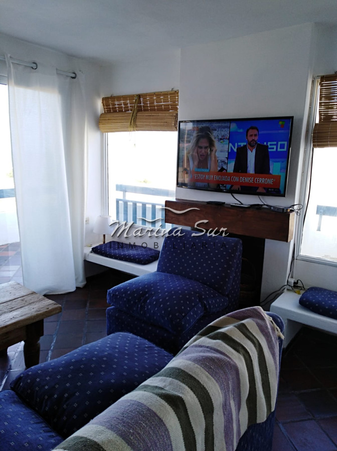 Apartamento ID.202 - Disponible Febrero Frente al Mar La Barra 3 dormitorios 2 baños