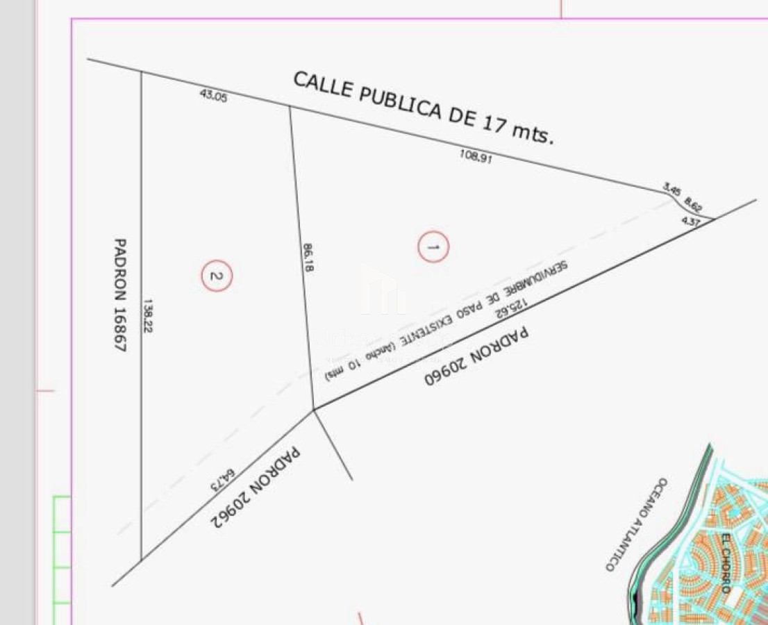 Gran Terreno en Barrio Privado Mangrullos de Punta Piedras 2