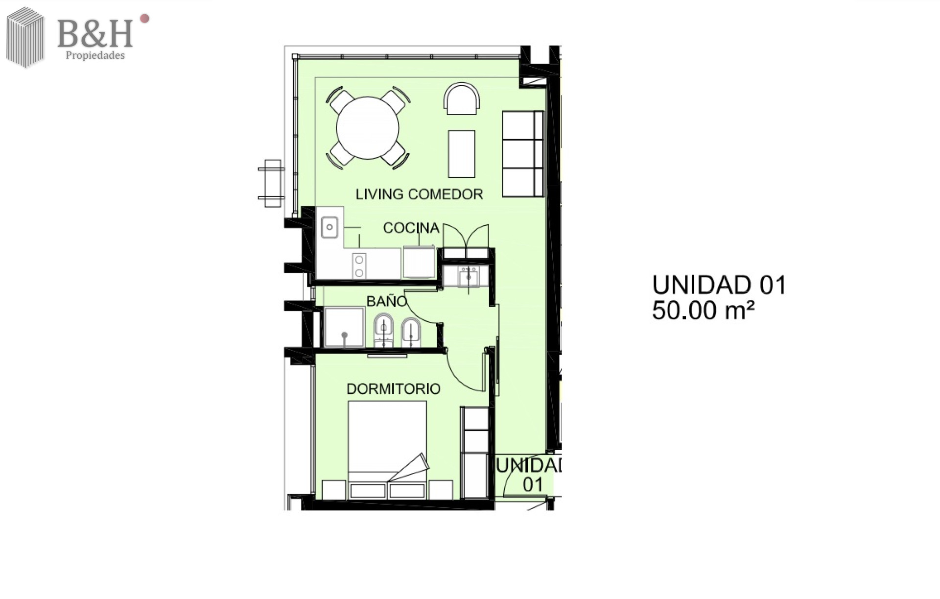 Apartamento ID.6794 - OCEAN DRIVE COUNTRY - 1 DORM 