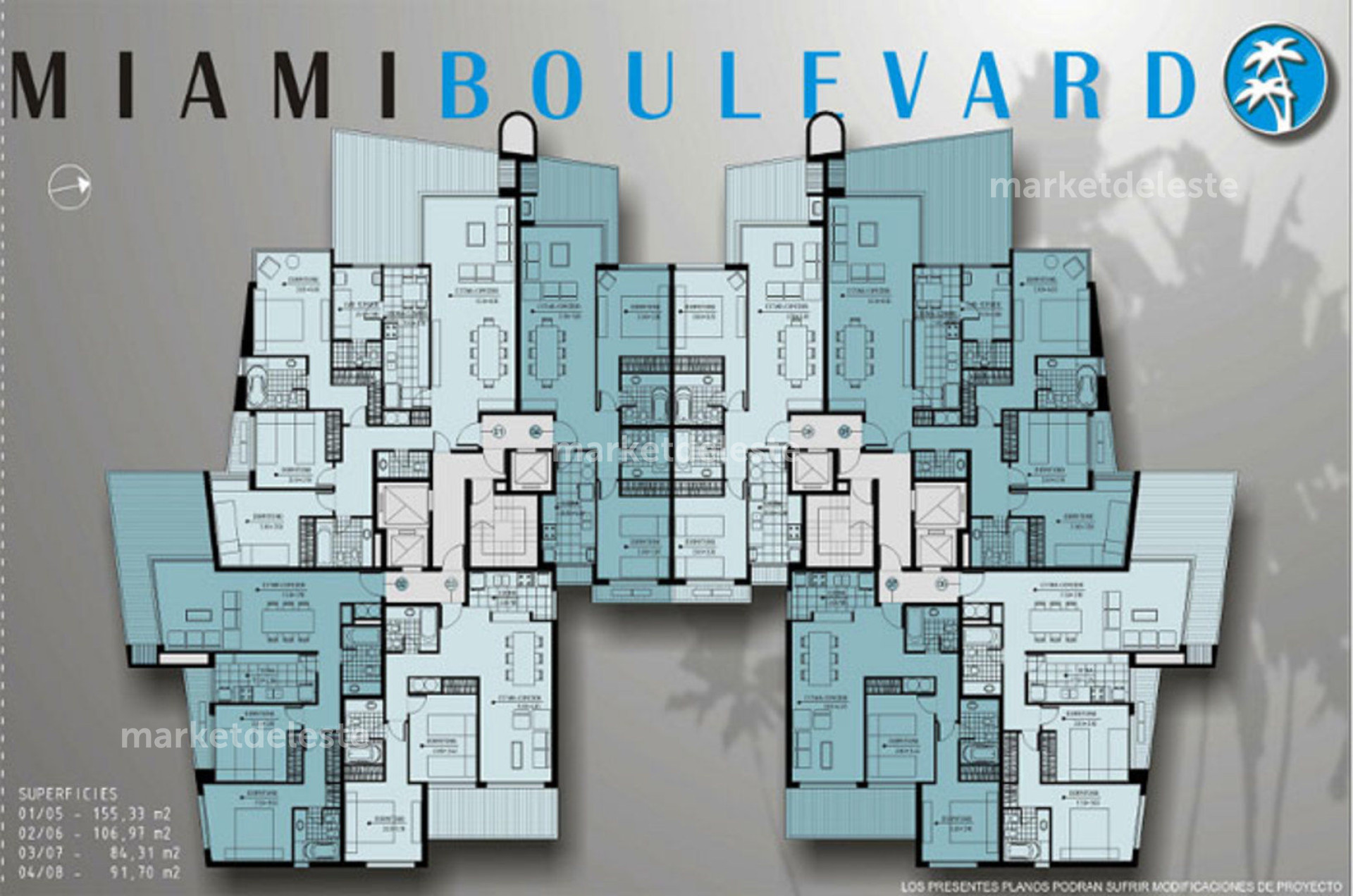 Apartamento ID.4449 - MIAMI BOULEVARD I - 2 DORMS