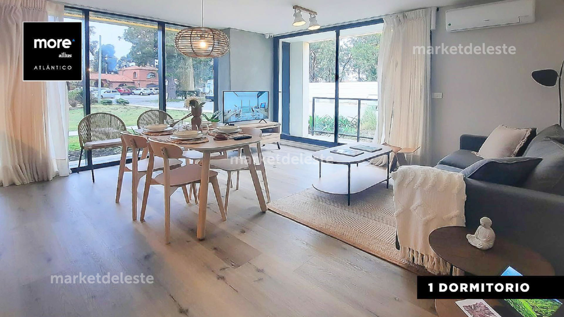 Apartamento ID.5271 - ATLÁNTICO - 1 DORM - TIPOLOGÍA 01