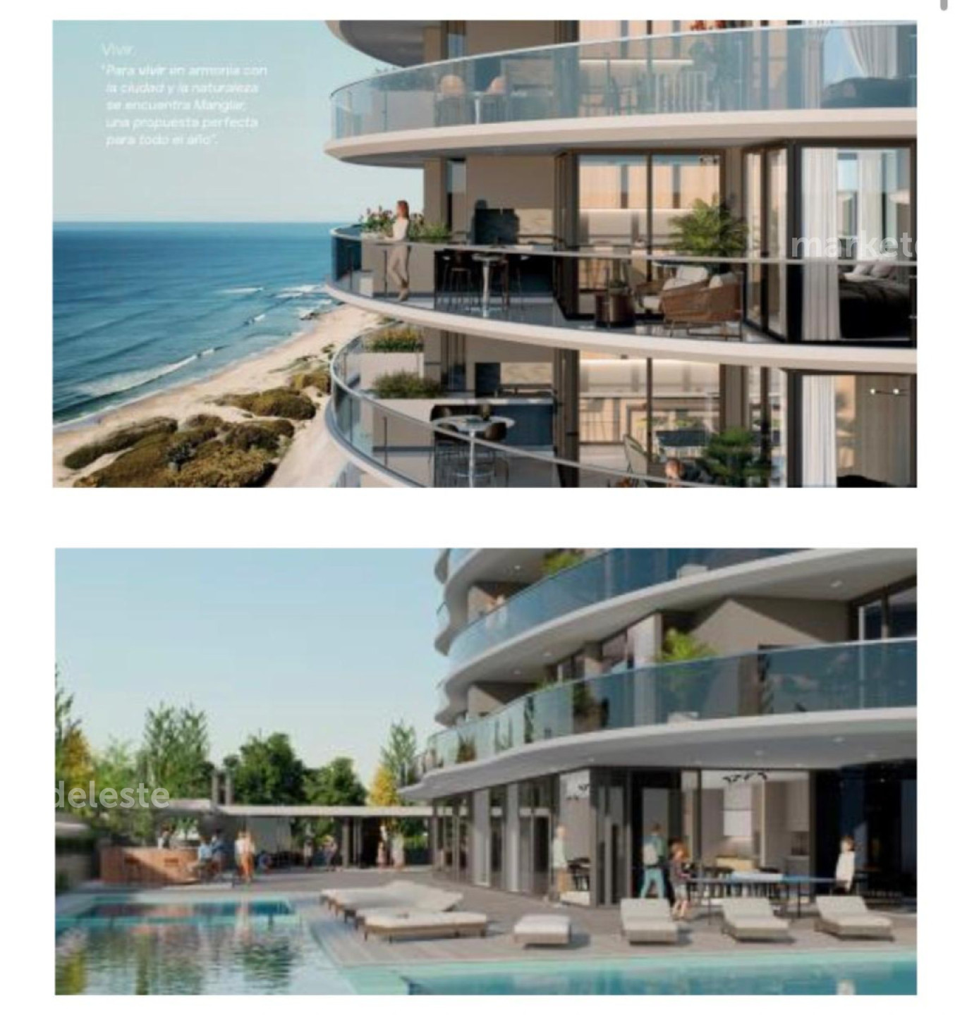 Apartamento ID.7750 - MODERNO DEPARTAMENTO 1 DORMITORIO MANGLAR BRAVA