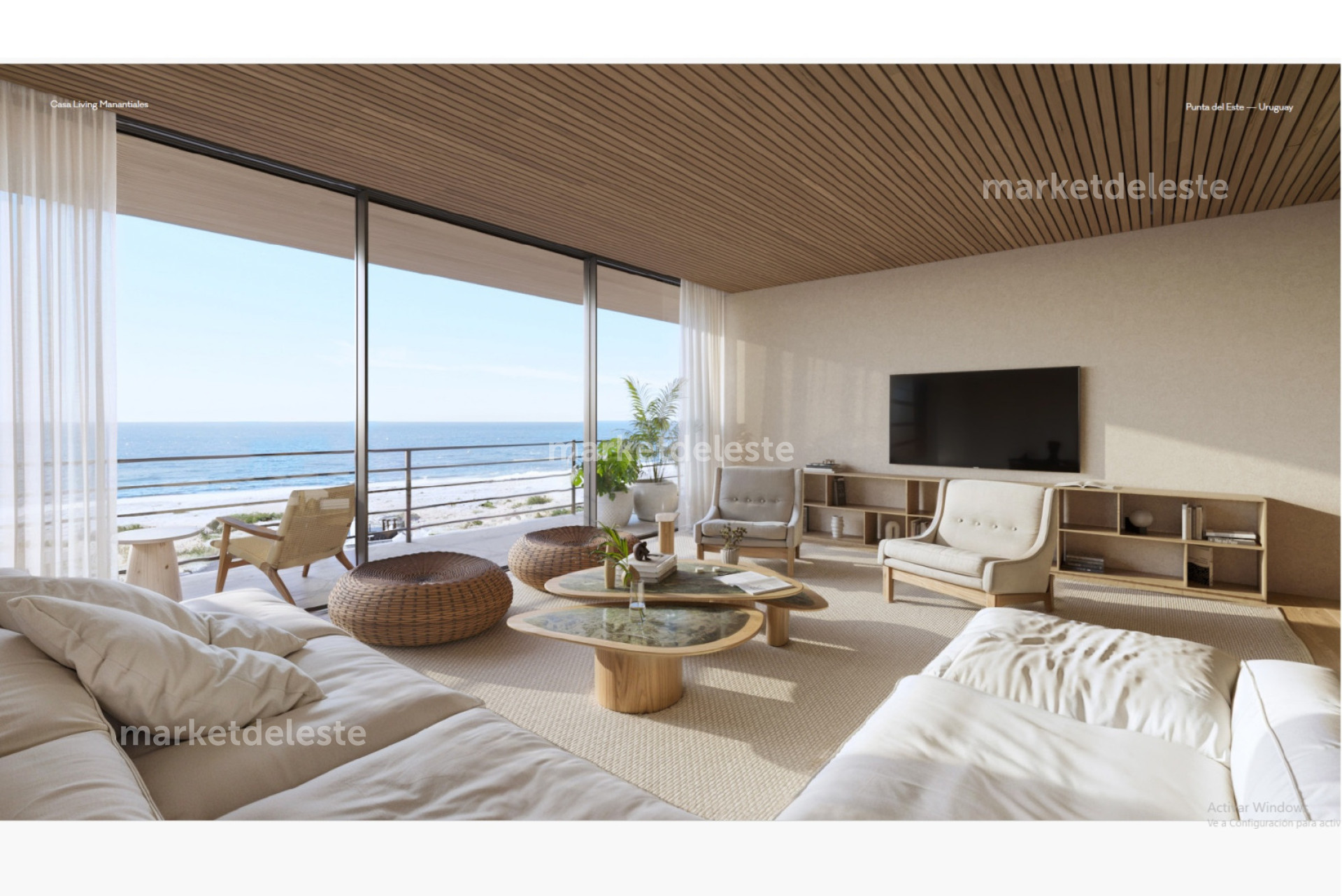 CASA LIVING BLOCK 2 - 2 SUITE CON PARRILLERO  - MKT7969A
