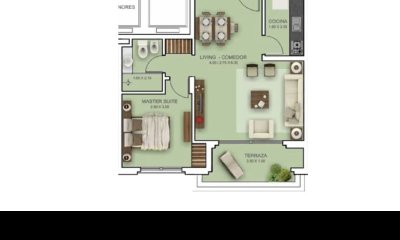 PLACE LAFAYETTE I, 1 DORMITORIO PISO ALTO