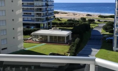 Apartamento de 1 dormitorio frente al mar en Playa Brava +Venta +Alquiler Invernal