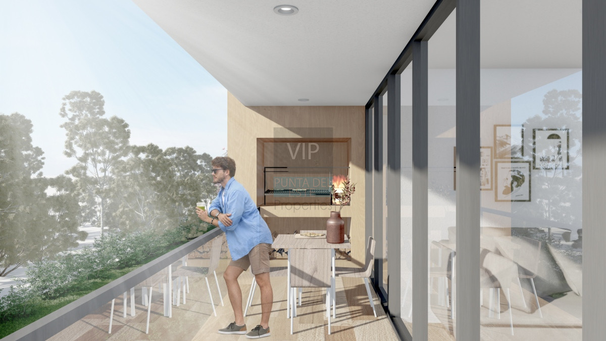 Apartamento ID.2686 - Venta apartamento un dormitorio punta del este edificio GENOVA