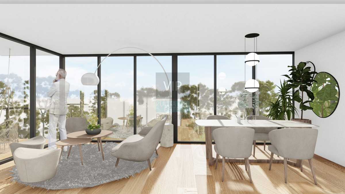 Apartamento ID.2686 - Venta apartamento un dormitorio punta del este edificio GENOVA