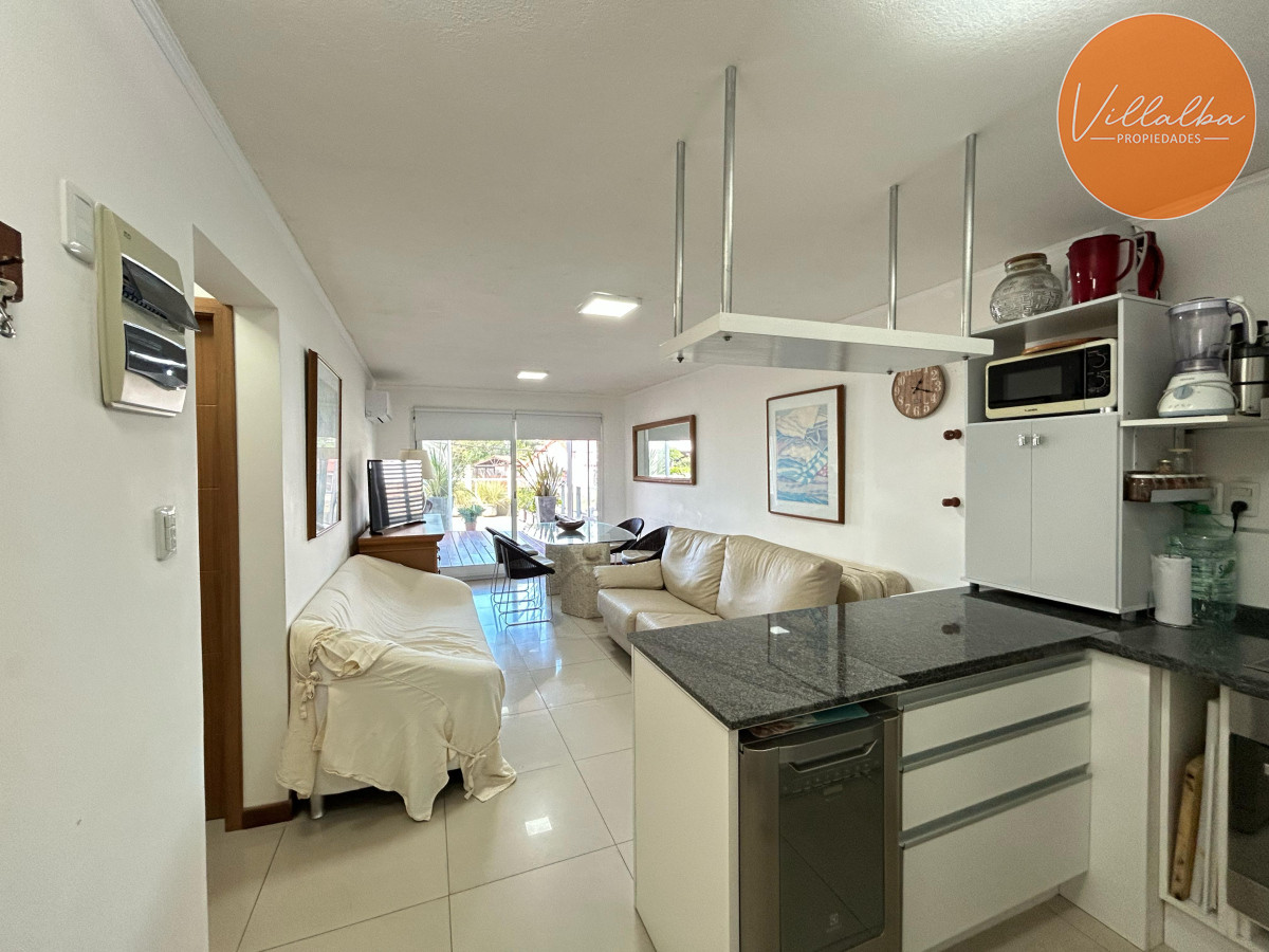 Apartamento ID.3554 - Venta apartamento un dormitorio punta del este edificio Ten Mansa vista al mar