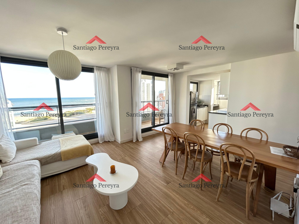Apartamento ID.16766 - Venta apartamento dos dormitorios punta del este playa brava edificio siglo sol ii