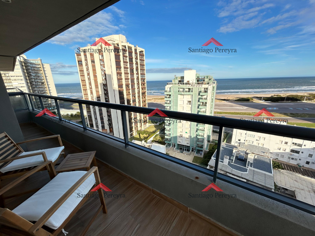 Apartamento ID.16766 - Venta apartamento dos dormitorios punta del este playa brava edificio siglo sol ii