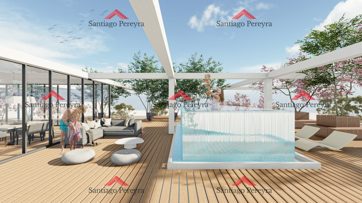 Apartamento ID.16911 - Venta apartamento dos dormitorios Punta del este Playa Mansa Parrillero propio