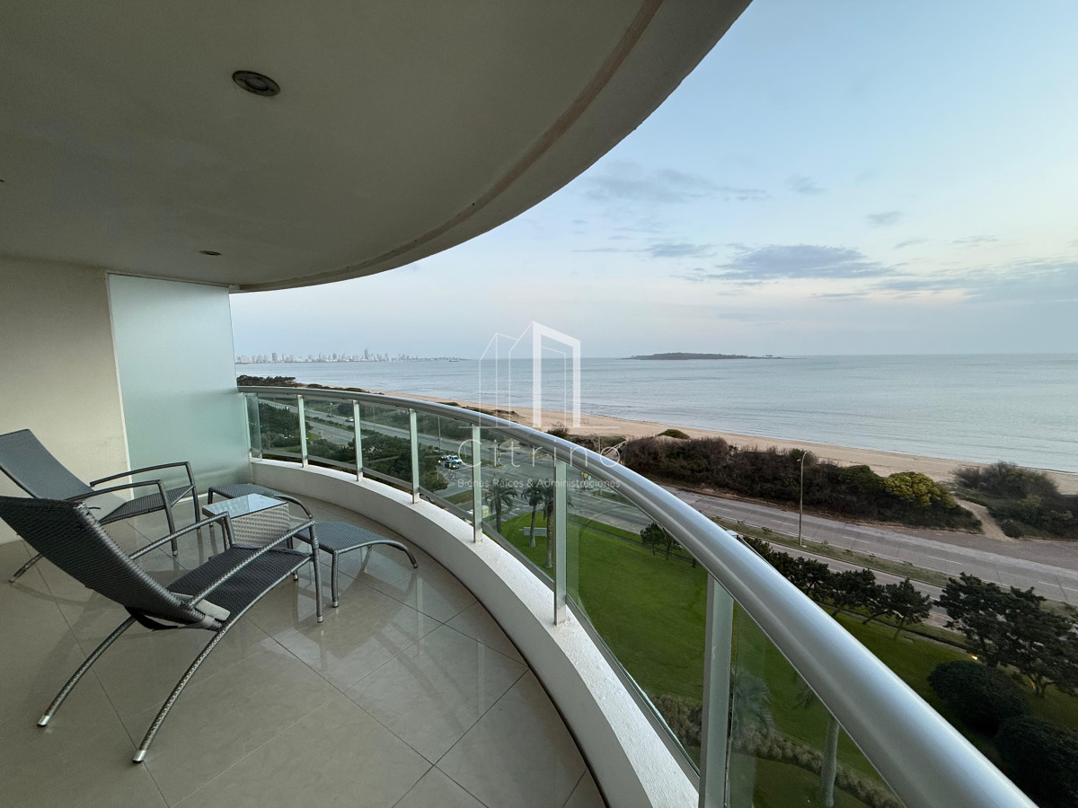 Apartamento ID.1995 - APARTAMENTO EN ALQUILER CON VISTA A ISLA GORRITI TORRE AQUARELA PUNTA DEL ESTE 3 DORMITORIOS EN SUITE + DEPENDENCIA