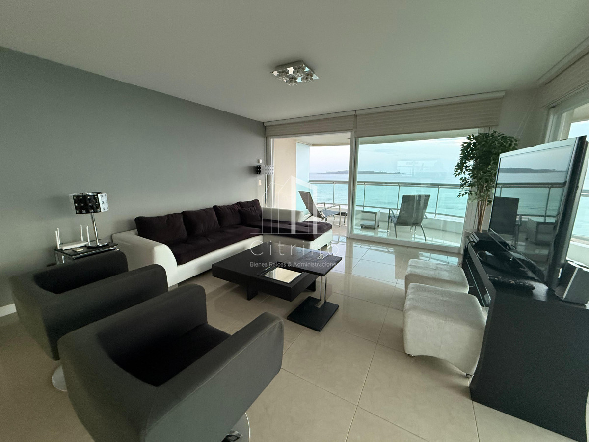 Apartamento ID.1995 - APARTAMENTO EN ALQUILER CON VISTA A ISLA GORRITI TORRE AQUARELA PUNTA DEL ESTE 3 DORMITORIOS EN SUITE + DEPENDENCIA