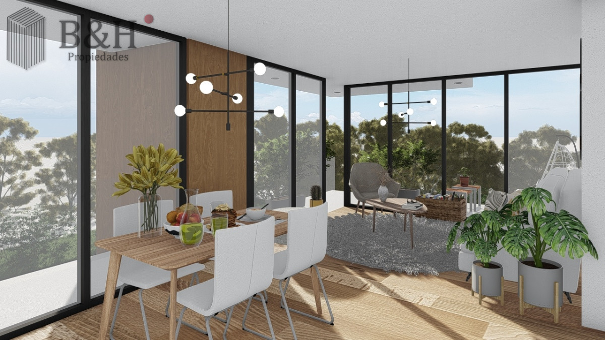 Apartamento ID.6609 - Venta apartamento dos dormitorios Punta del este Playa Mansa Parrillero propio