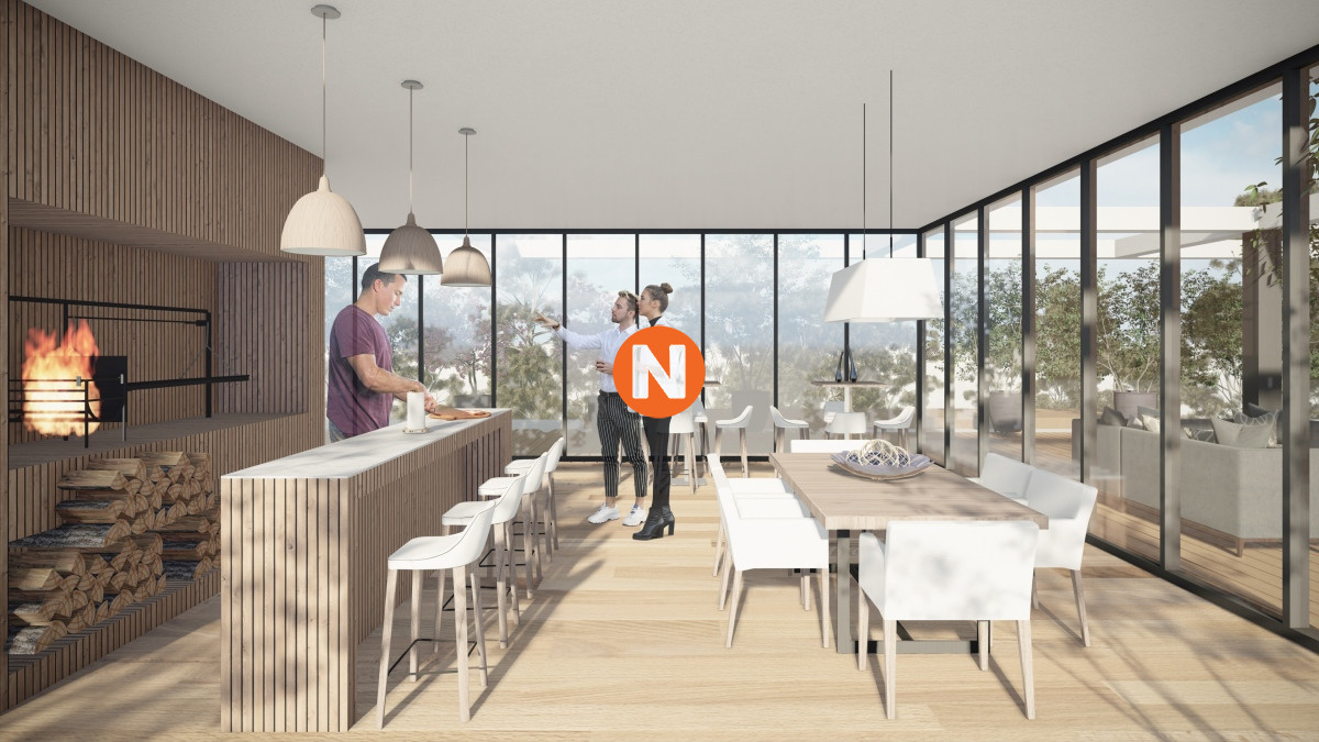 Apartamento Ref.225199 - Venta apartamento dos dormitorios Punta del este Playa Mansa Parrillero propio