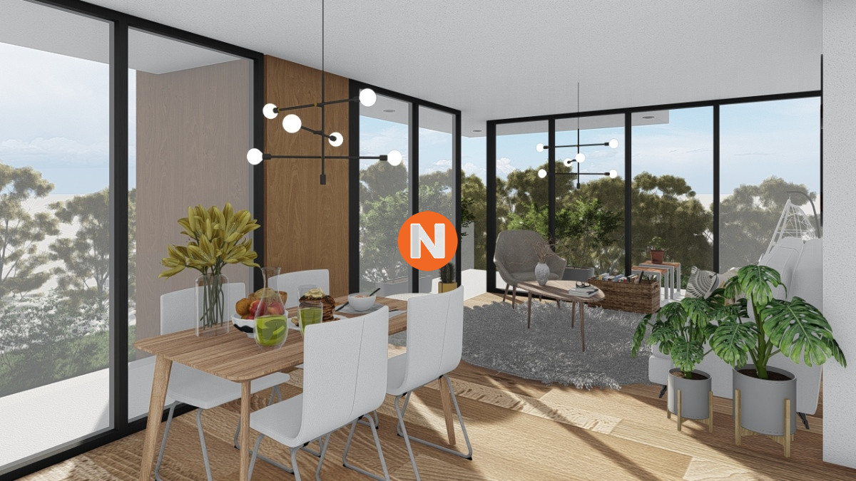 Apartamento Ref.225199 - Venta apartamento dos dormitorios Punta del este Playa Mansa Parrillero propio